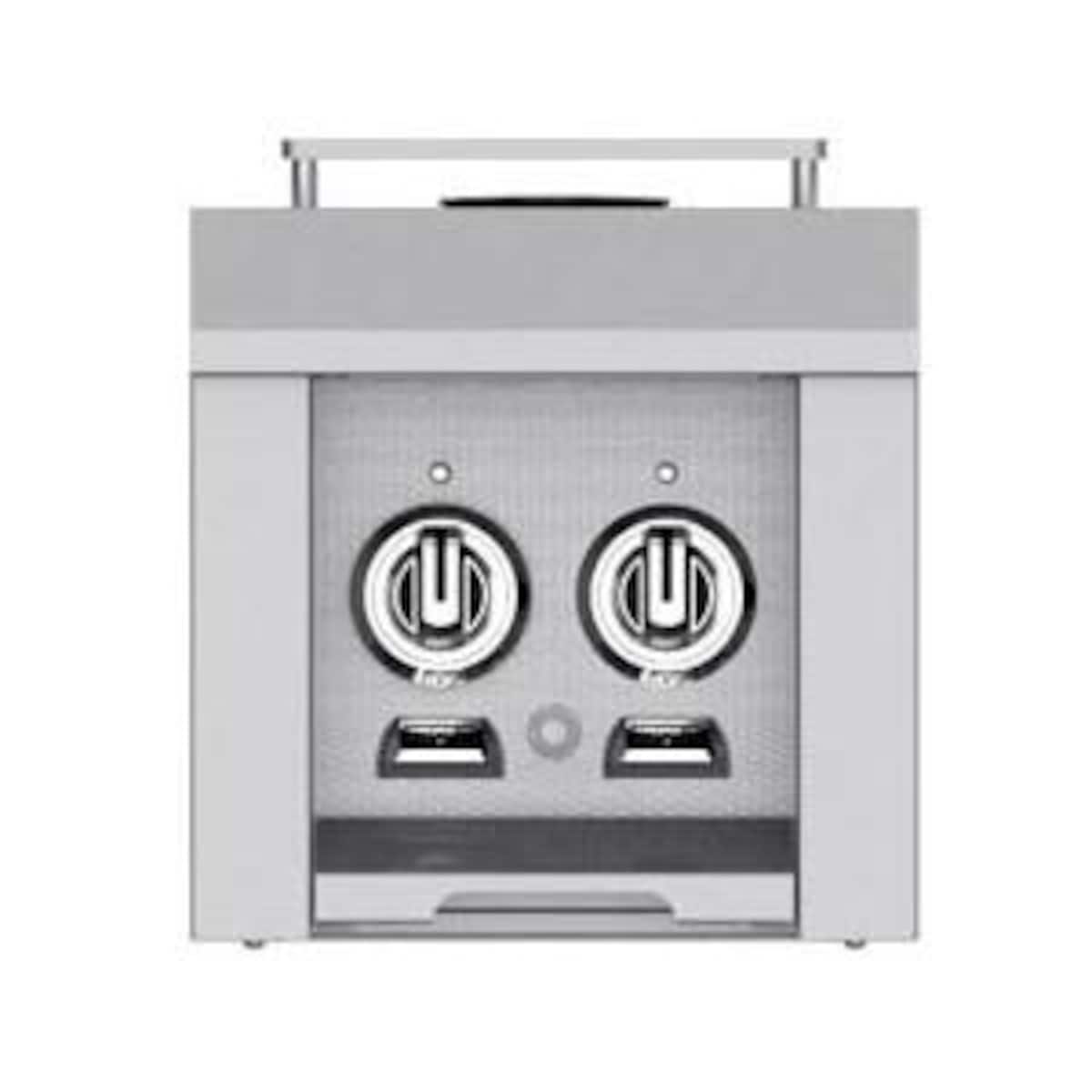 Hestan Built-In/Cart Mounted Propane Gas Double Side Burner
