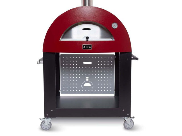 Alfa Oven Base for 4 Pizze - Wrinkle Black