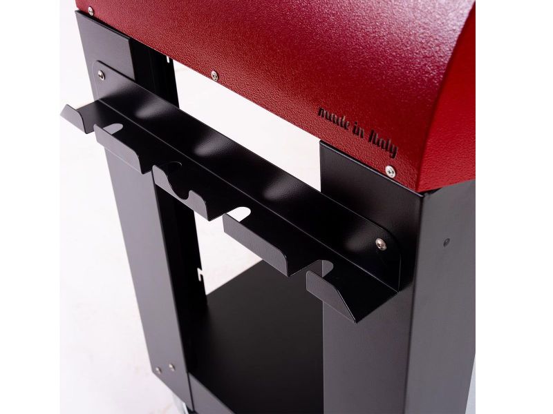 Alfa Oven Base for 4 Pizze - Black