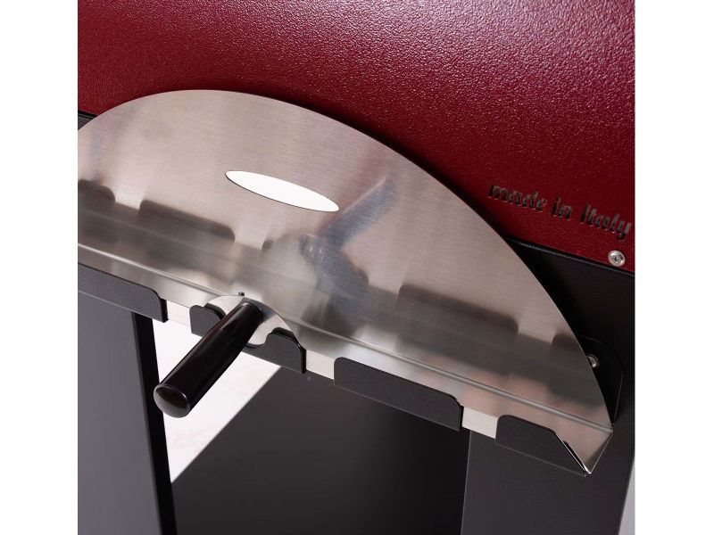 Alfa Oven Base for 4 Pizze - Wrinkle Black