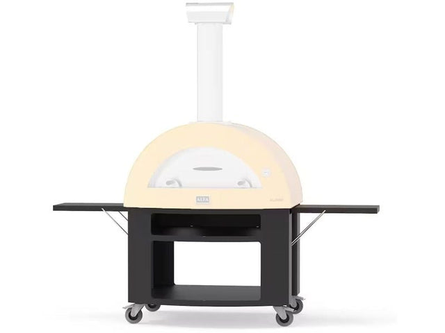Alfa Oven Base for 5 Pizze - Wrinkle Black
