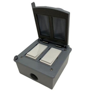 Bromic Affinity Manual Switch - Outdoor Dual Channel