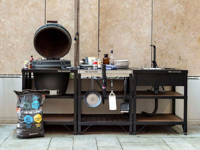 BSTRD Serious Outdoor Kitchen Shelves