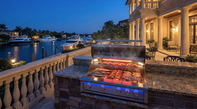 XO 32 Inch 3 Burner Performance XLT2 Built-In Propane Grill - XOGRILL32XLT2L