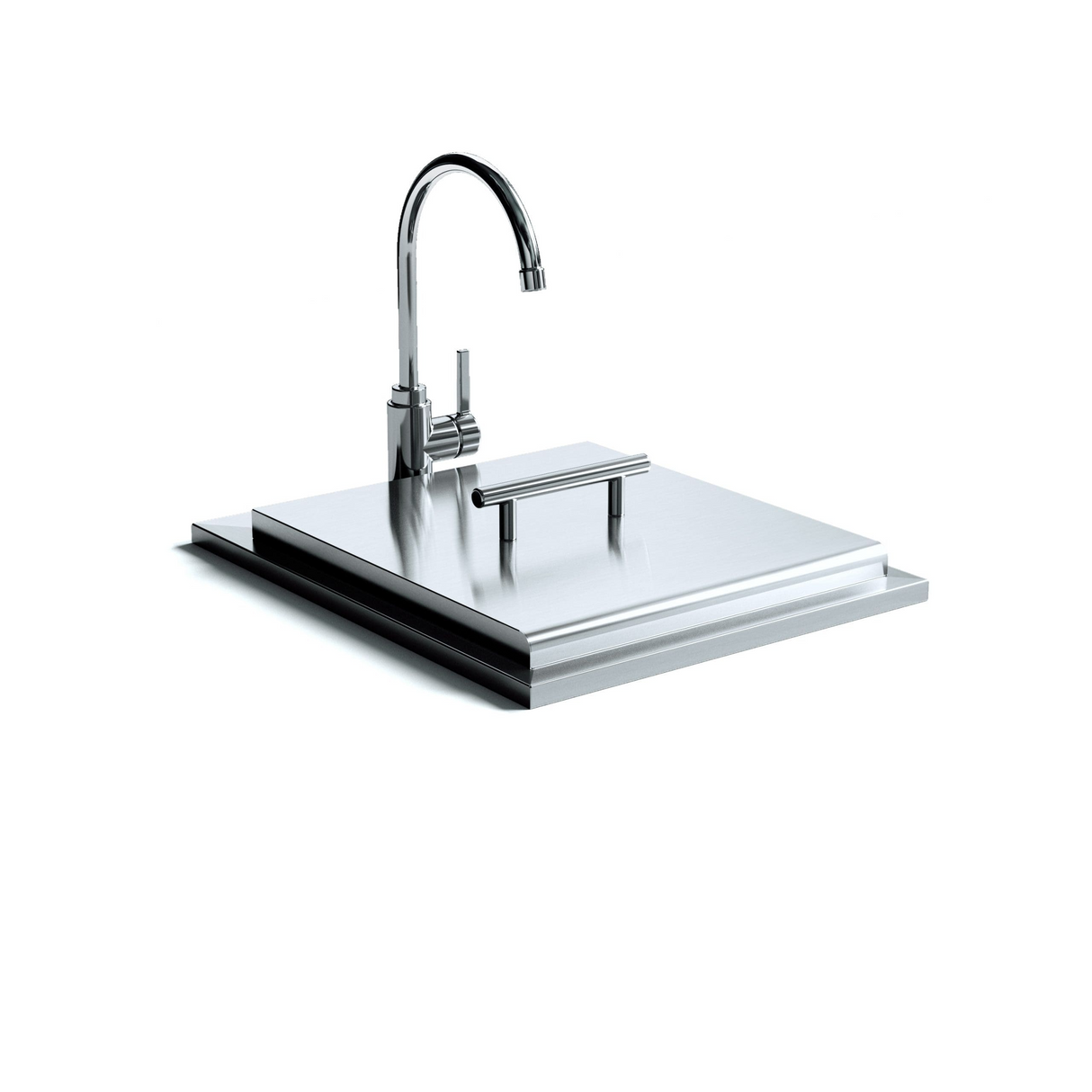 XO 18 Inch Pro-Grade Drop-in Sink with Hot/Cold Faucet