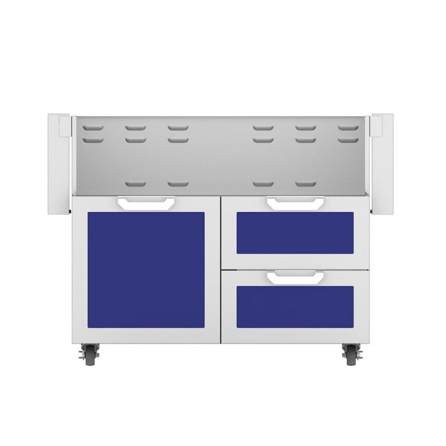 Hestan Double Drawer And Door Tower Cart For 36-Inch Gas Grill