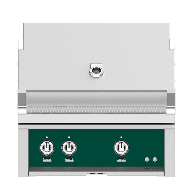 Hestan 30-Inch Built-In Natural Gas Grill W/ Rotisserie