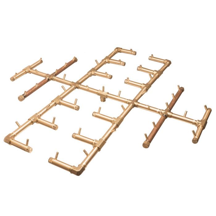 Crossfire CFB Original Brass Gas Fire Pit Burner