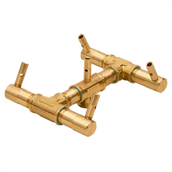 Crossfire CFB Original Brass Gas Fire Pit Burner
