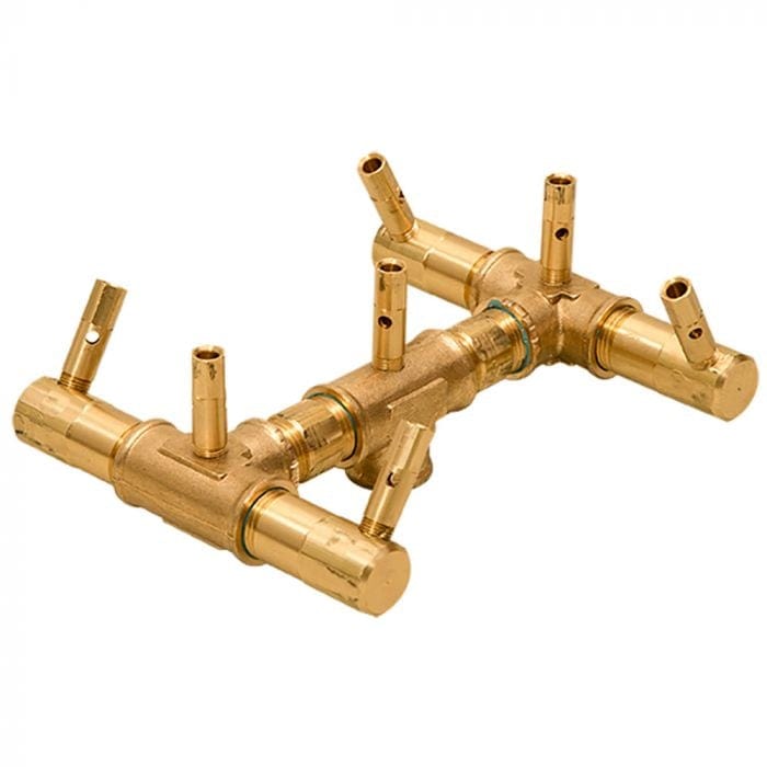 Crossfire CFB Original Brass Gas Fire Pit Burner