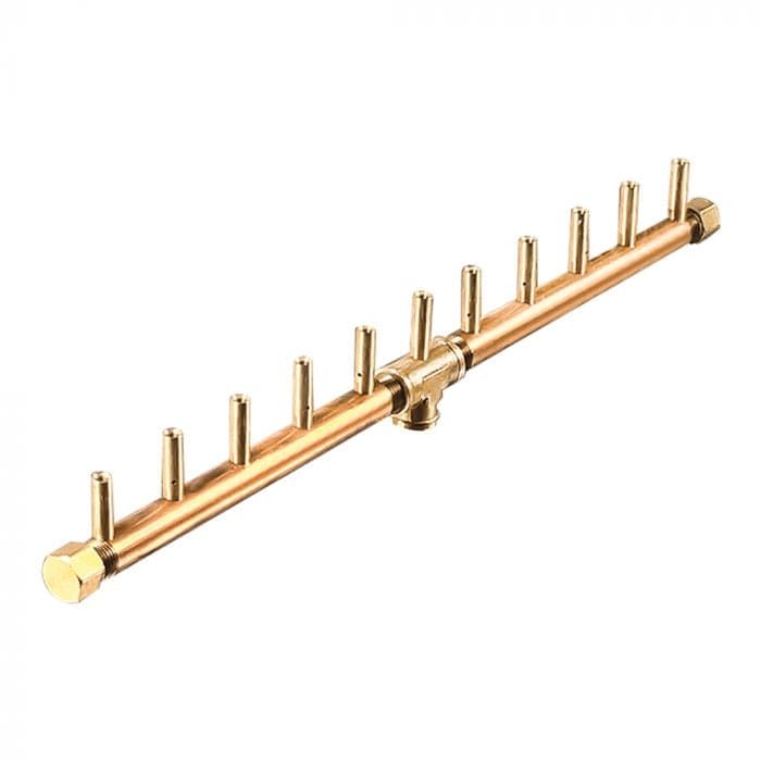 Crossfire CFBL Linear Brass Gas Fire Pit Burner