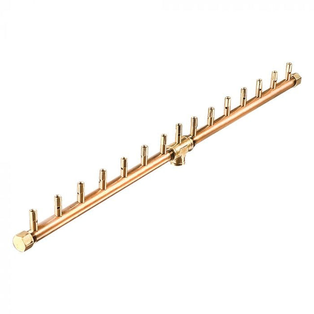 Crossfire CFBL Linear Brass Gas Fire Pit Burner
