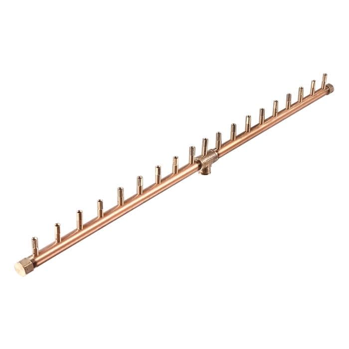 Crossfire CFBL Linear Brass Gas Fire Pit Burner