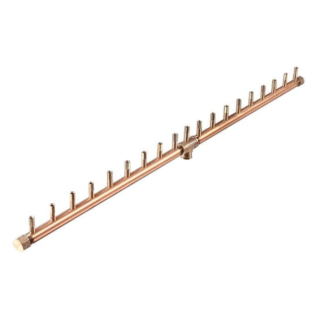Crossfire CFBL Linear Brass Gas Fire Pit Burner