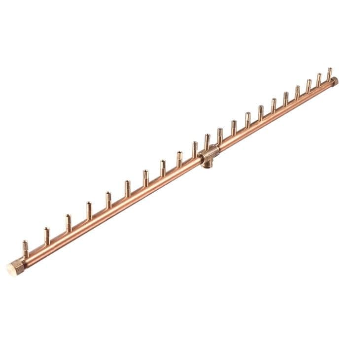 Crossfire CFBL Linear Brass Gas Fire Pit Burner