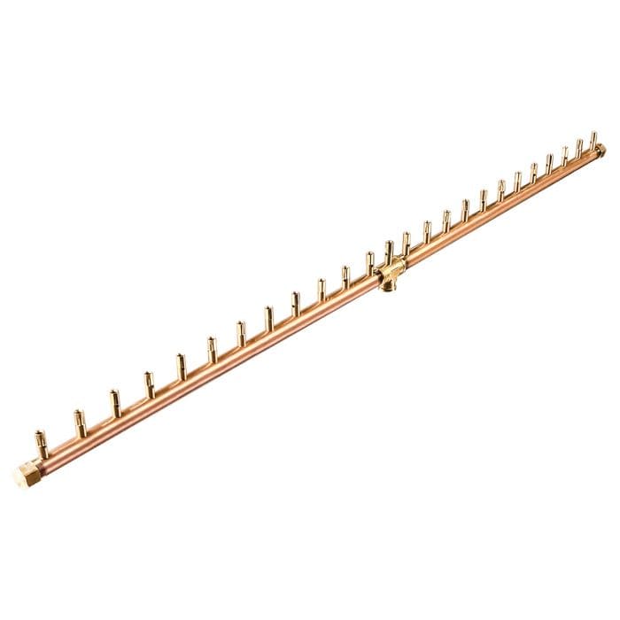 Crossfire CFBL Linear Brass Gas Fire Pit Burner