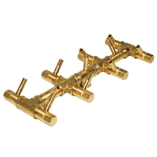 Crossfire CFBT Tree-Style Brass Gas Fire Pit Burner