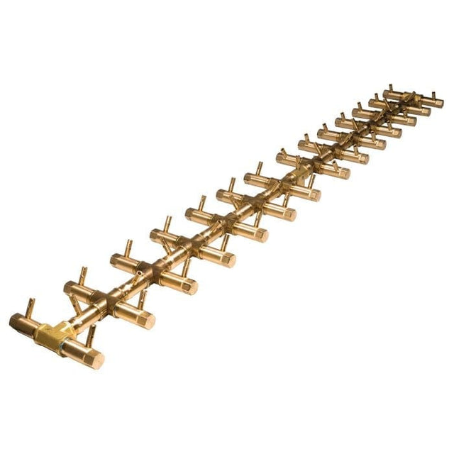 Crossfire CFBT Tree-Style Brass Gas Fire Pit Burner