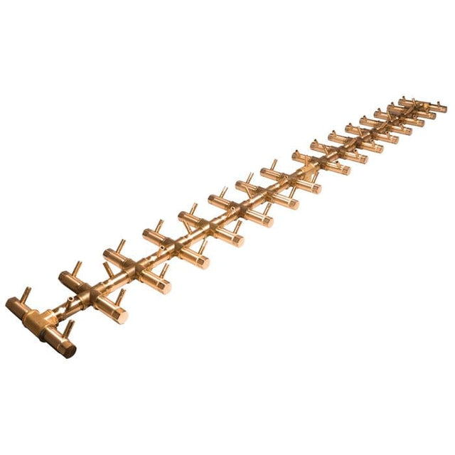 Crossfire CFBT Tree-Style Brass Gas Fire Pit Burner