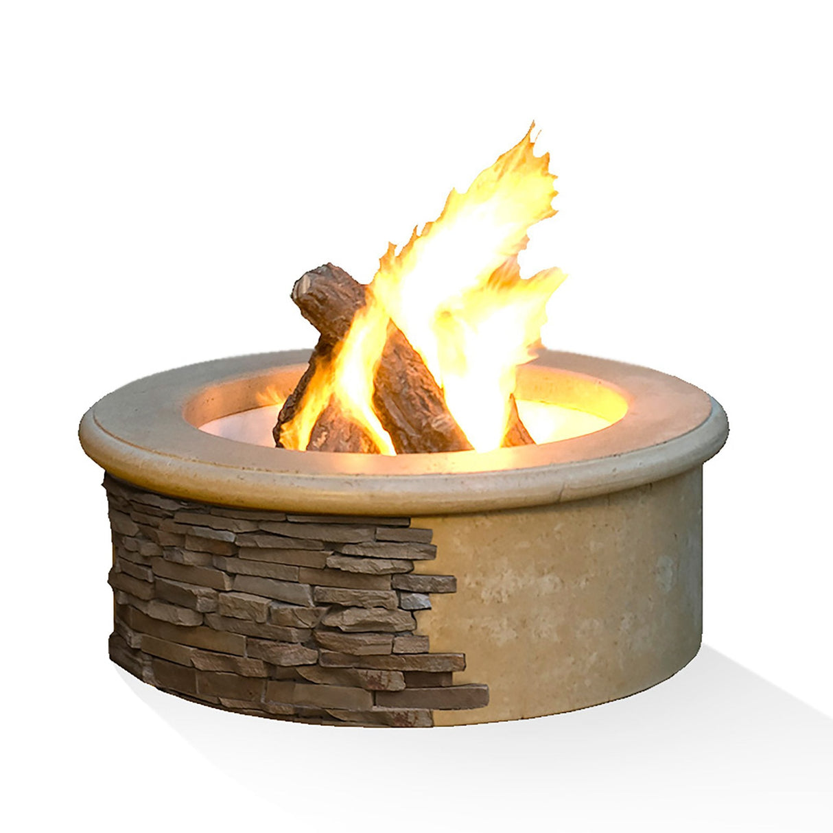 American Fyre Designs Contractor Model Gas Fire Pit