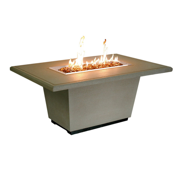 American Fyre Designs Rectangle Cosmopolitan Fire Table