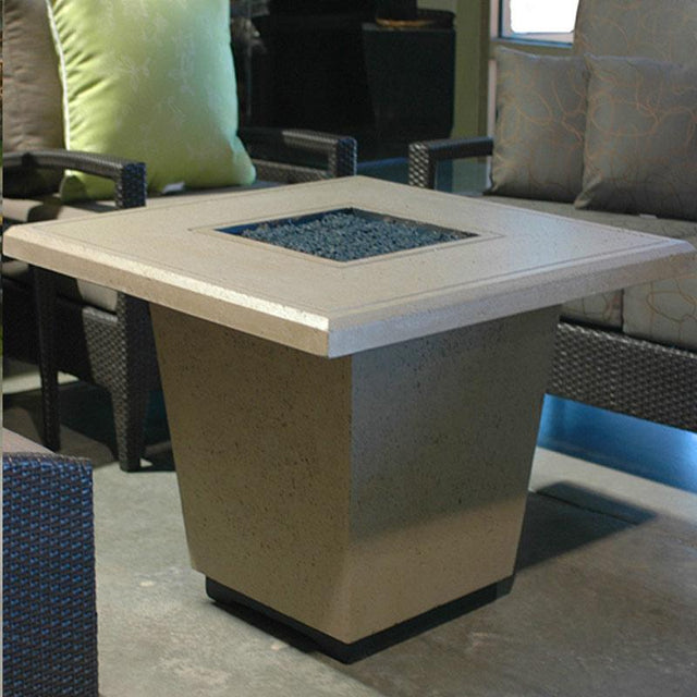American Fyre Designs Square Cosmopolitan Fire Table