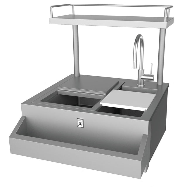 Hestan 30-Inch Refreshment Center with 30-Inch High Shelf