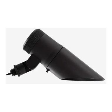 Lumien Black Aluminum Down Light, 15 Watts, Standard Dimming, 10-15V, 1000 Lumens, 2700K, w/ 40 Degree Beam Spread Lens & Hex Louver