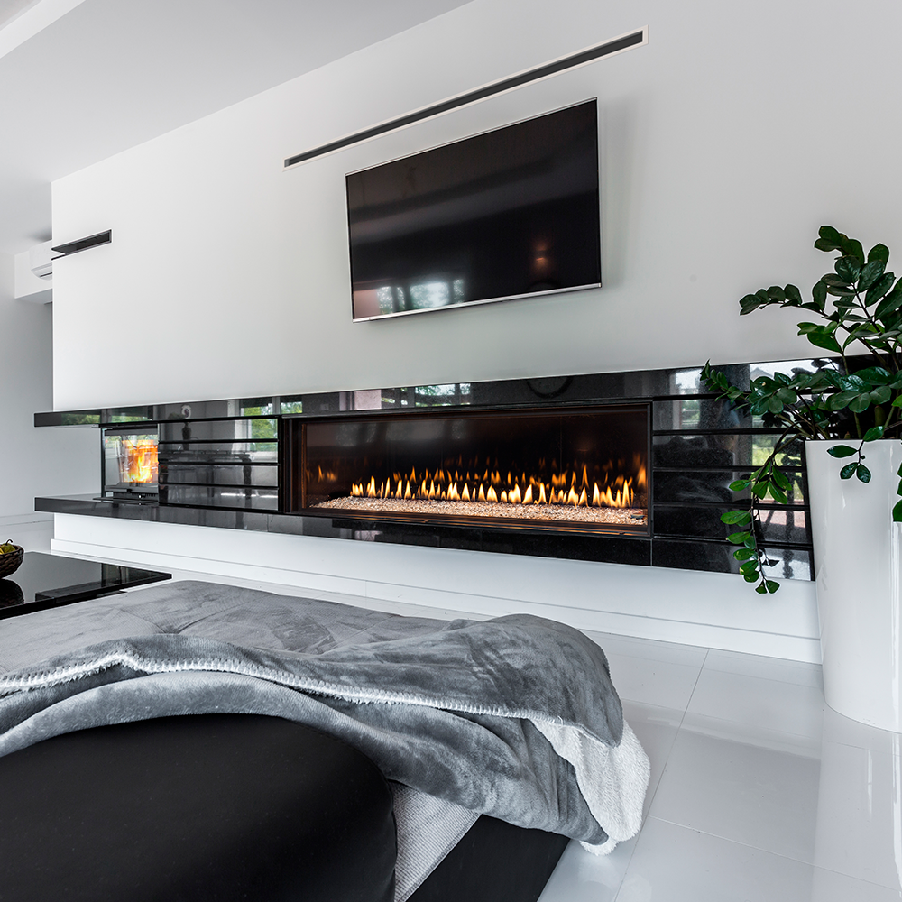 Montigo Distinction 63 Single-Sided Direct-Vent Gas Fireplace - D6315NI-2