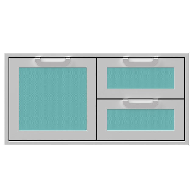 Hestan 36-Inch Double Drawer And Single Storage Door Combo