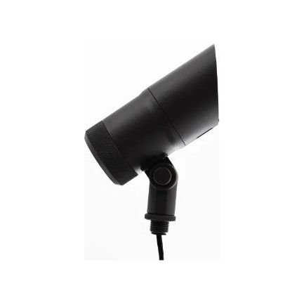 Lumien Black Aluminum Spot Light, 12 Watts, Dimmable (RGBWW - 2700-5700K), 10-15V, 595 Lumens, w/ 40 Degree Beam Spread Lens & Hex Louver