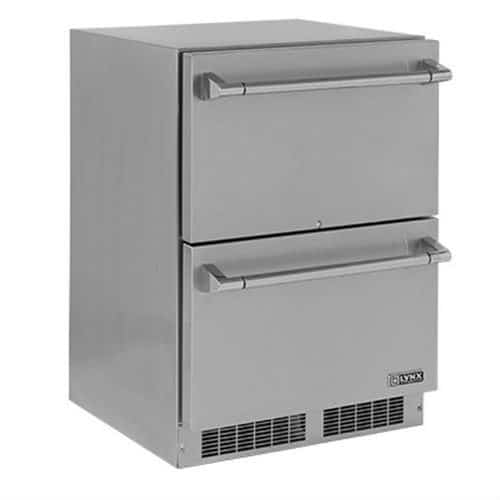 Lynx | 24" 5.0 Cu. Ft. Double Drawer Refrigerator