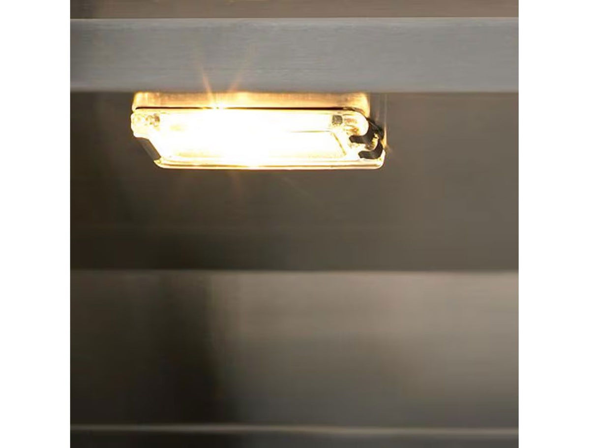 Delta Heat 38-Inch 3-Burner Freestanding Gas Grill On Cart - Color Control Panel