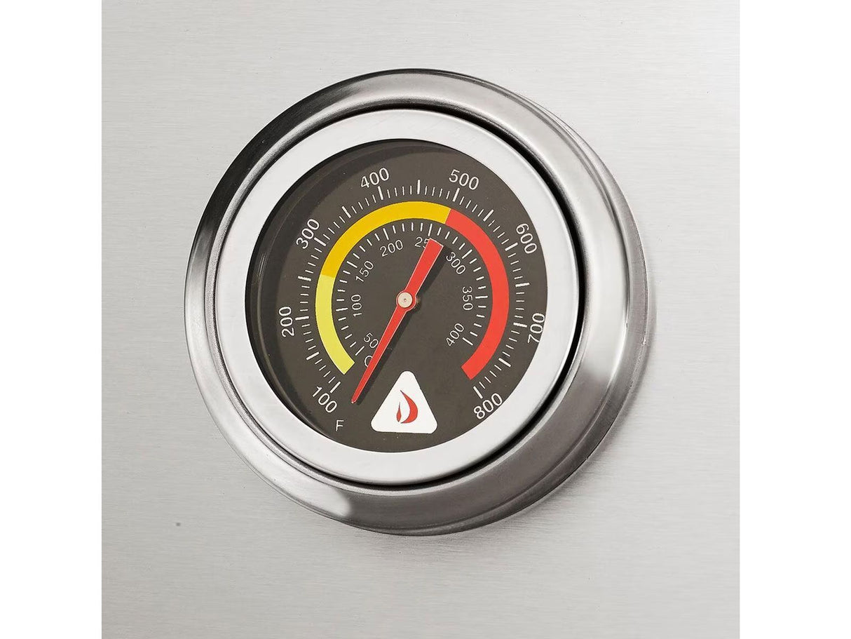 Delta Heat 32-Inch 3-Burner Built-In Gas Grill - Color Control Panel