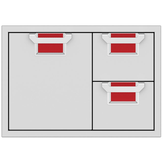 Aspire By Hestan 30-Inch Double Drawer And Single Storage Door Combo