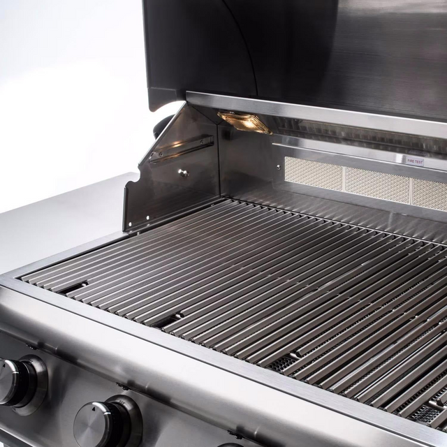 Blaze Premium LTE+ 40-Inch 5-Burner Propane Gas Grill W/ Rear Infrared Burner & Lift-Assist Hood