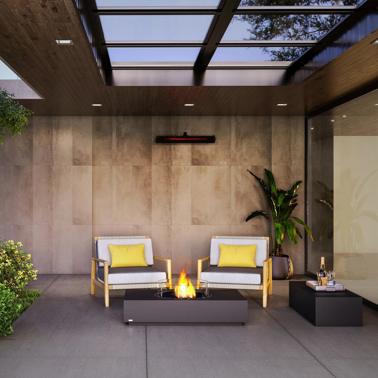 EcoSmart Fire Martini 50 Fire Pit Table