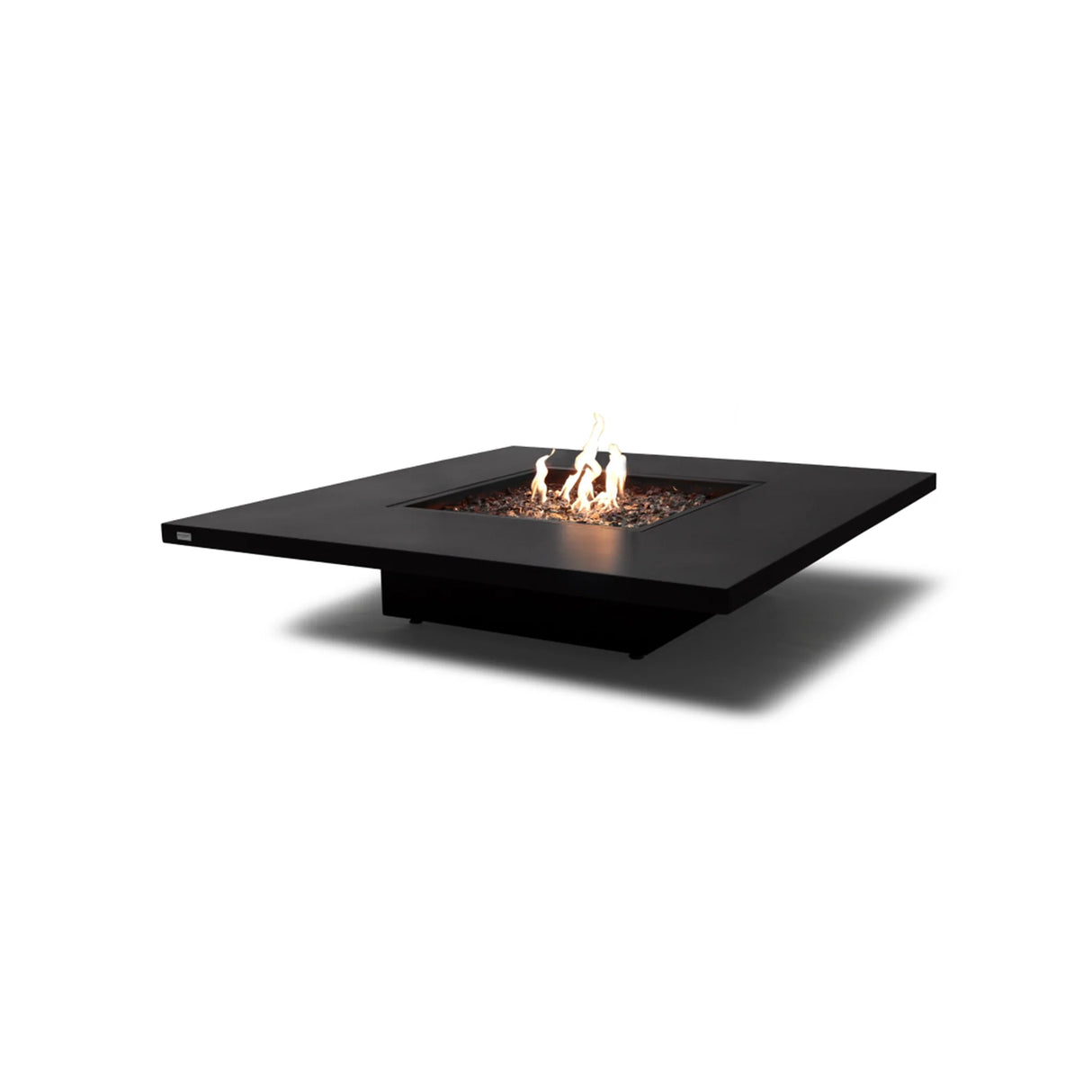 EcoSmart Fire Vertigo 50 Fire Pit Table - Graphite - Stainless Steel Gas LP/NG Burner