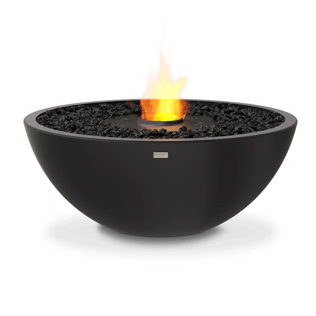 EcoSmart Fire Mix 850 fire pit in Graphite with black burner