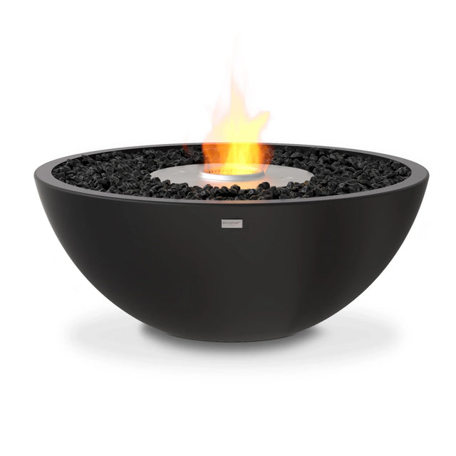 EcoSmart Fire Mix 850 fire pit in Graphite with stainless steel burner