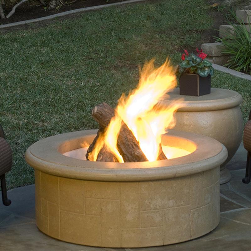 American Fyre Designs El Dorado Outdoor Gas Fire Pit