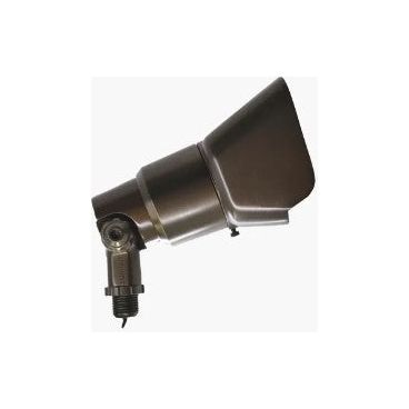 Lumien Brass Flood Light, Modular Light Source, 10W, 700 Lumens, 2700K, w/ : (3) Beam Spread Lens (15 Degree, 40 Degree, 60 Degree)