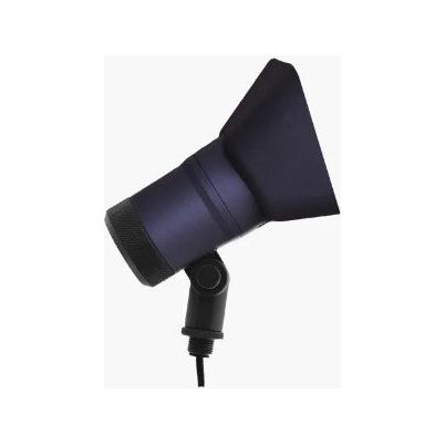 Lumien Black Aluminum Flood Light, 12 Watts, Dimmable (RGBWW - 2700-5700K), 10-15V, 511 Lumens, w/ 40 Degree Beam Spread Lens & Hex Louver