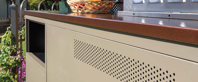 Challenger finished cabinet back panel