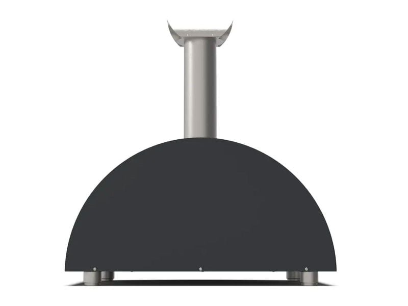 Alfa Moderno 2 Pizze 38-Inch Wood-Fired Pizza Oven - Grey