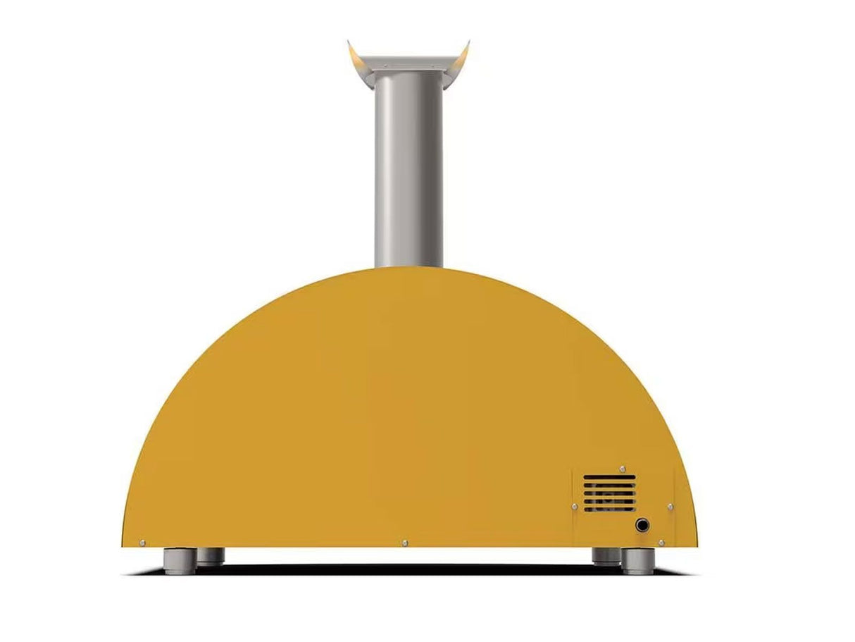 Alfa Moderno 3 Pizze 43-Inch Wood-Fired Pizza Oven - Fire Yellow