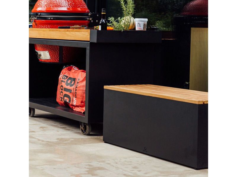 Ofyr Garden Bench Black