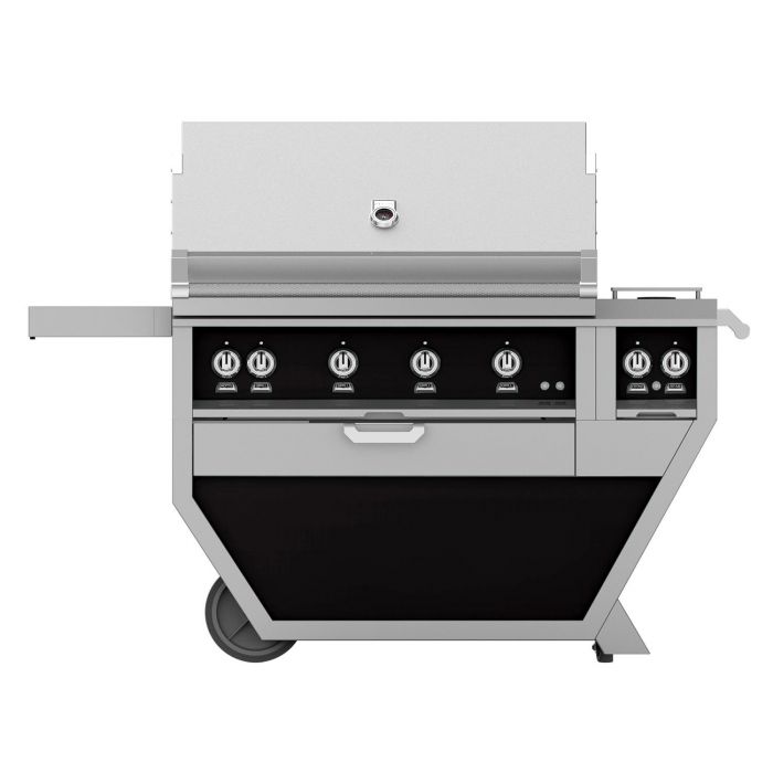Hestan Deluxe 42-Inch Natural Gas Grill W/ Sear Burner, Rotisserie & Double Side Burner