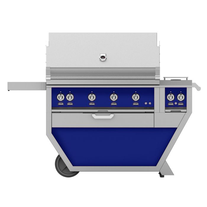 Hestan Deluxe 42-Inch Natural Gas Grill W/ Sear Burner, Rotisserie & Double Side Burner