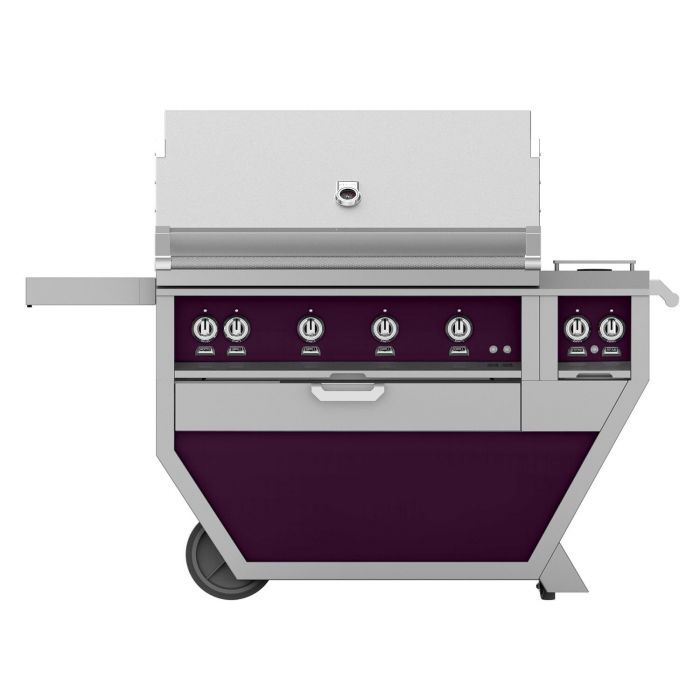 Hestan Deluxe 42-Inch Natural Gas Grill W/ Sear Burner, Rotisserie & Double Side Burner